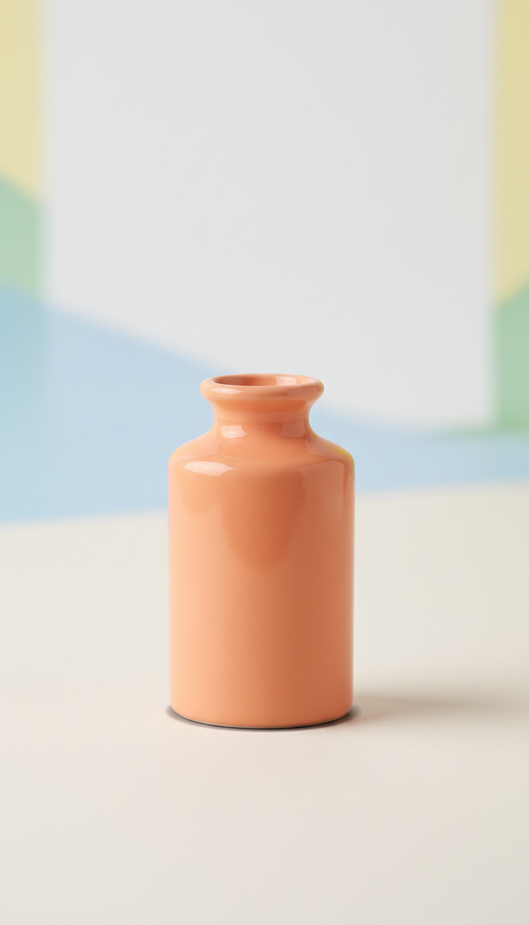 Apricot Accent Mini Vase